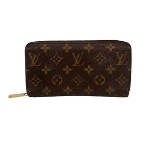 LOUIS VUITTON Brown Monogram Wallet